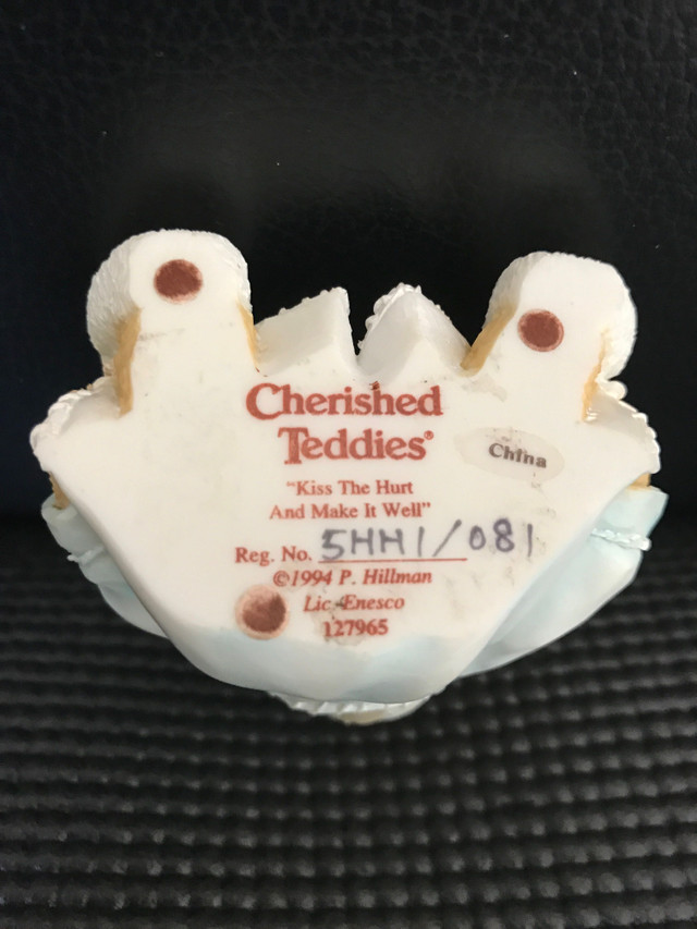 Cherished Teddies-“Kiss The Hurt and Make It Better”  in Arts & Collectibles in Bedford - Image 3