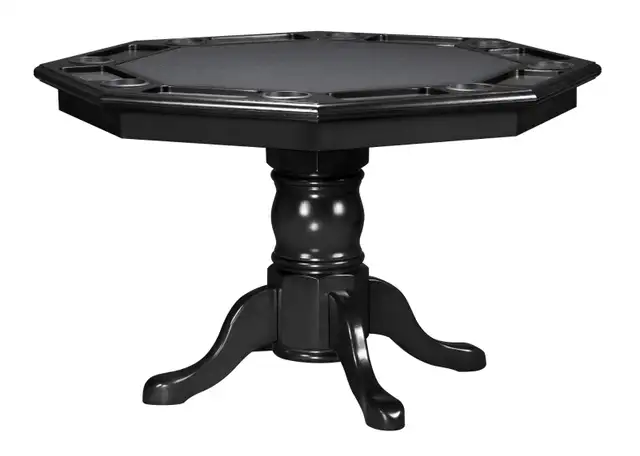 NEW - Poker Dining 2 in 1 Table - includes 4 matching chairs! in Dining Tables & Sets in Owen Sound - Image 2