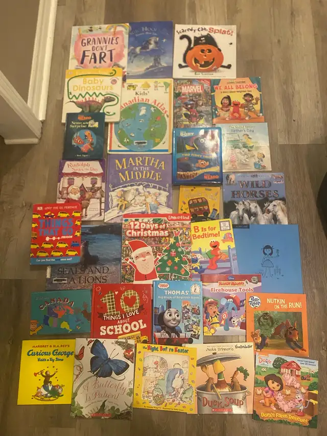 Huge lot of kids books 