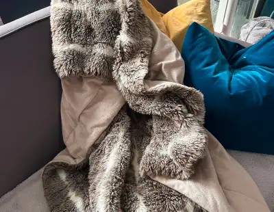 Faux Fur Blanket, View more