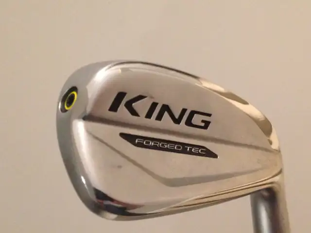 Cobra Forged Tec #7 iron, modus 105 regular flex adjustable lie