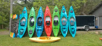 Kayaks for rent . Prebooking and same day rentals TEXT 519-871-9863 ■ Drop off and pick up of rental...