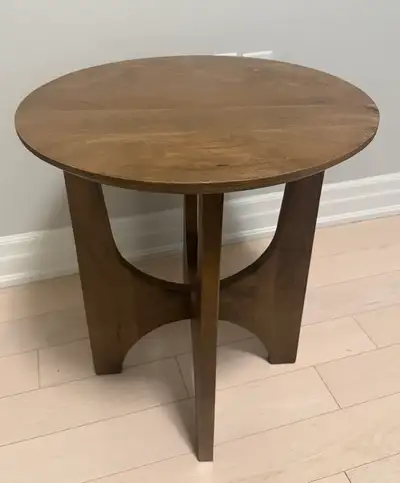 Mid-Century Side Table /  End Table – Sculptural Arched , View more