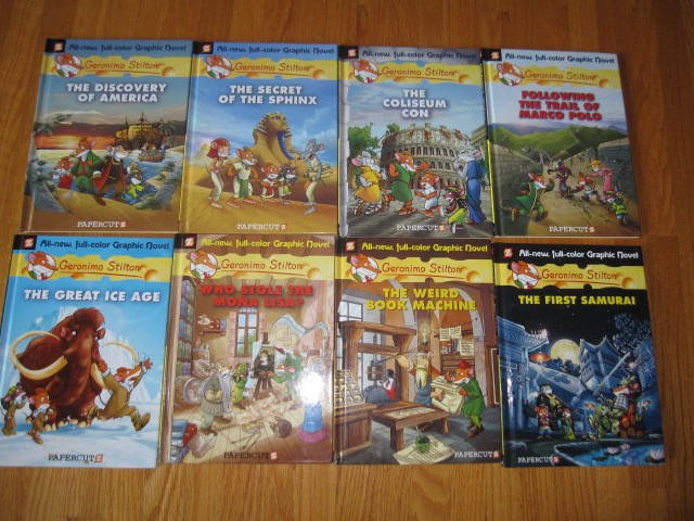 Geronimo Stilton Hard Cover Graphic Novels in Comics & Graphic Novels in Saskatoon