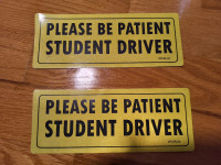 Student Driver 2 Magnets