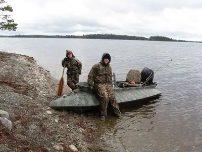Waterfowl Hunting / Fishing boat for sale. $8,000 The plans for this boat were purchased from Glen-L...