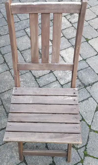 Folded wood chair, View more