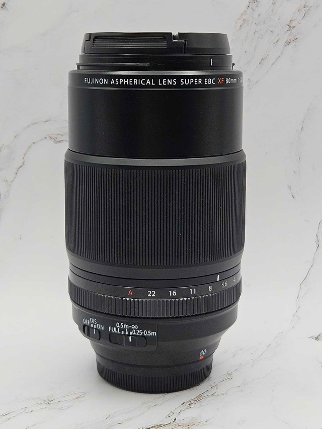 Fuji XF 80mm 2.8 WR Macro Lens  in Cameras & Camcorders in Winnipeg - Image 2