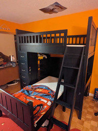 Solid Two Piece Bunk Bed