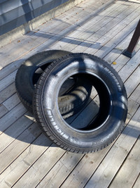2 Michelin Defender LTX 275/65R18 tires
