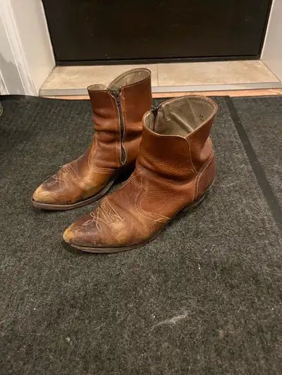 Genuine Leather Cowboy Boots , View more