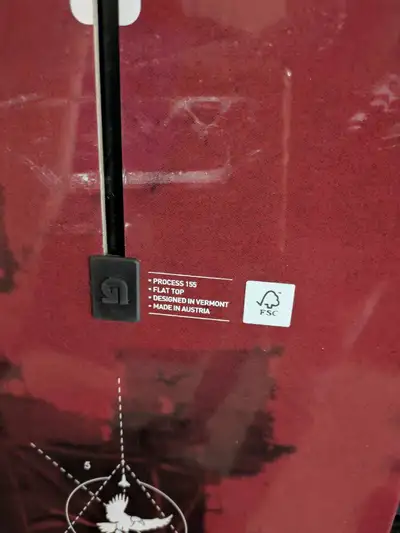 Burton snowboard and binding, View more