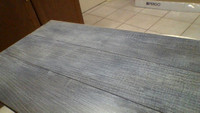 Blue laminate flooring