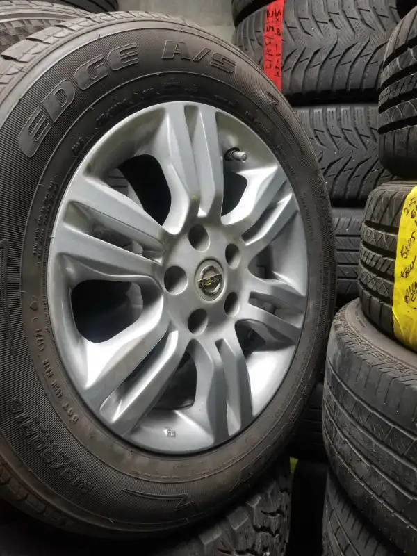 215/60R16 Kelly Edge A/S tires for sale : 16" 5x114.3 OEM Silver in Tires & Rims in City of Toronto - Image 4