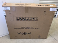 NEW Whirlpo24" Dishwasher Panel Kit WDA550SHS- Stainless Steel