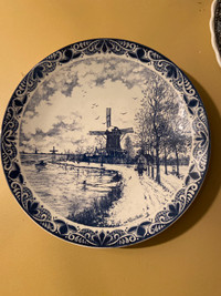 Delft Blue and White decorative plates