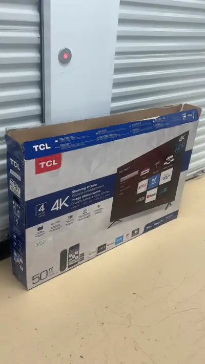 TCL 50” SMART 4K UHD TV ONLY $220, View more