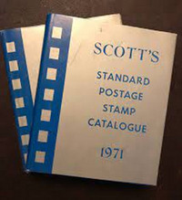Catalogues Scott pour timbres poste 1968, Vol. 1 et 1971