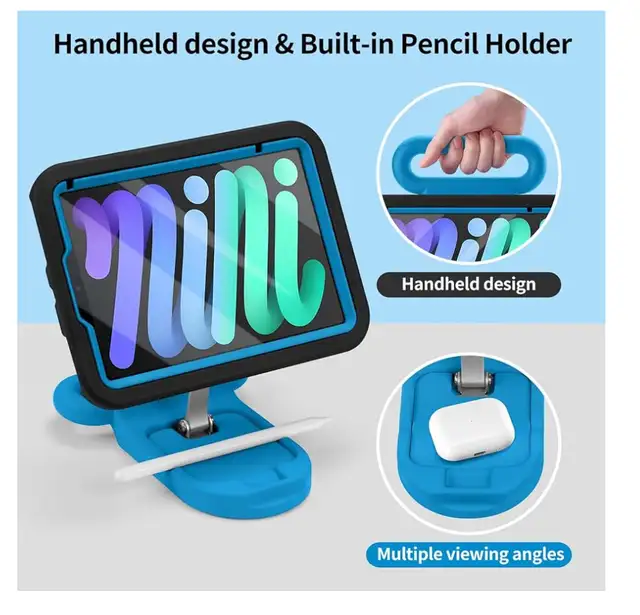 Kids Case for iPad mini 7 (A17 Pro) 2024 /iPad Mini6 2021. in Other in City of Toronto - Image 4