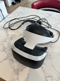 PS VR: headset, 2 move controllers, camera, main unit + 2 games