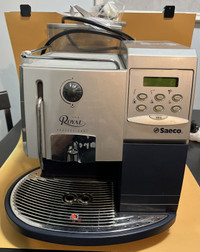 SAECO ROYAL CAPPUCCINO COFFEE MACHINE $400 OR BEST OFFER
