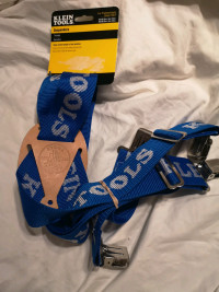 KLEIN TOOLS BRAND NEW WITH TAGS BLUE SUSPENDERS