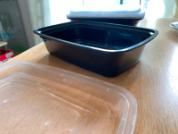 Take-out containers (ten)