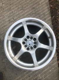 One 17”.Aluminum rim for sale