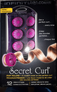 Infiniti Pro Conair Secret Curl Rollers.