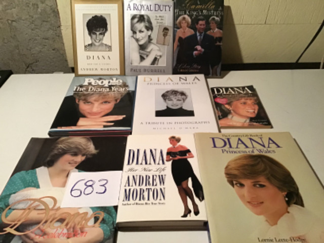 DIANA PRINCESS OF WALES BOOK COLLECTION  683 in Non-fiction in Calgary