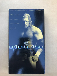 Wrestling VHS Video - Backlash - April 21, 2002