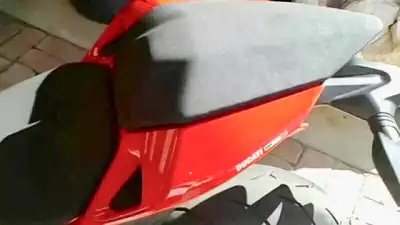 NEW Ducati factory Original oem 59521091A leather passenger Seat. 1199r 1199s 899 Panigale SuperBike...