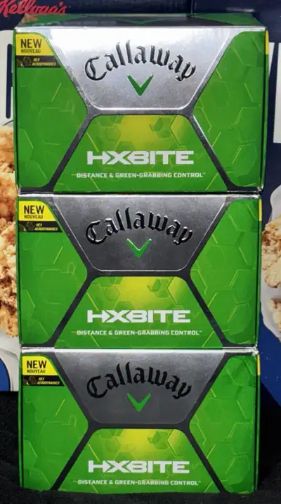 BRAND NEW Callaway HX Bite Golf Balls ($30.00 FOR EACH BOX), View more