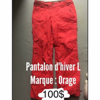 Pantalon d’hiver femme 