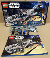 LEGO Star Wars 8128 Cad Bane's Speeder 5 Minifigures 318 Pieces