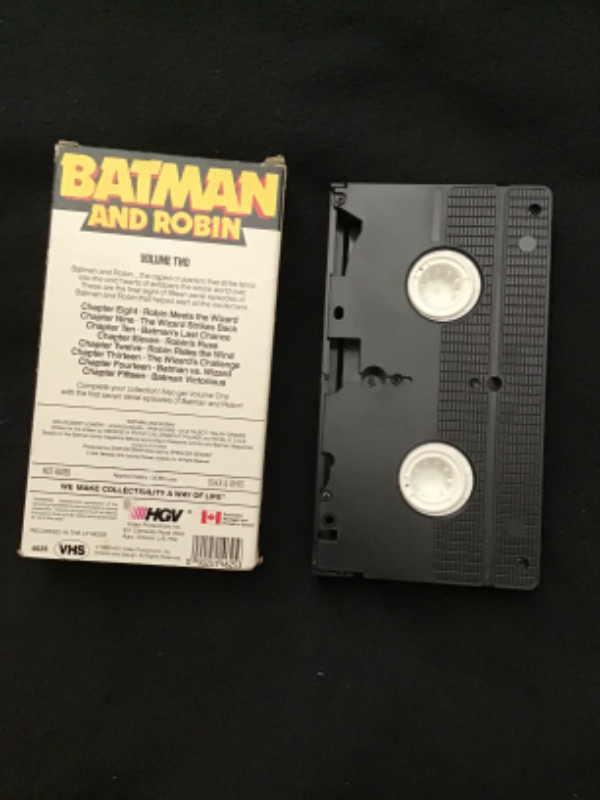 Vhs Batman and Robin volume 2 1949 in CDs, DVDs & Blu-ray in Mississauga / Peel Region - Image 2