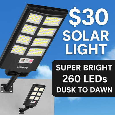  Brand New Solar Light – Only $30! , View more
