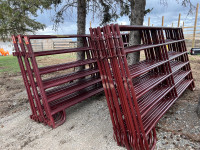 Prarie panels 1 year old 10-12 footers $200 each 10-10 footers