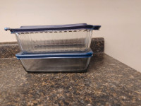 2 - 6 Cup Casserole Dishes with Lids $10.00