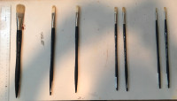 7 Winsor & Newton Artist Oil Brushes (Filberts)