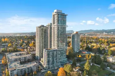 Private room with shared bathroom in new Surrey Central Condo