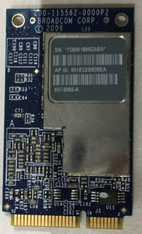 Apple / Broadcom BCM94321MC Full MINI PCI-E Card