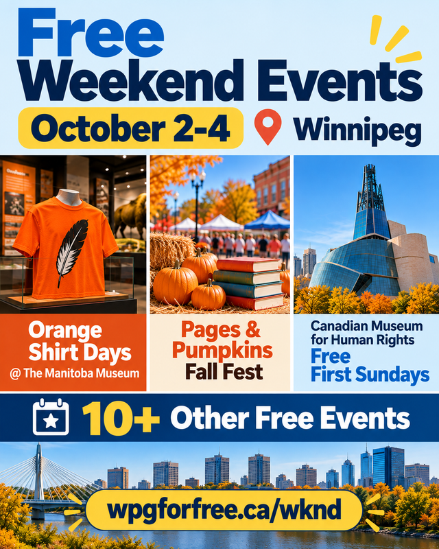 Winnipeg Weekend Events: Free Things to Do October 2–4