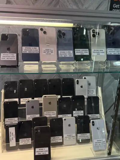 Come check out our wide selection of new and used cell phones and laptops at 191 Rideau Street , Ott...
