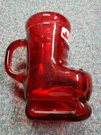 Collectible Molson Canadian Glass Drinking Skate
