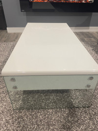 Lift Top Coffee Table white color