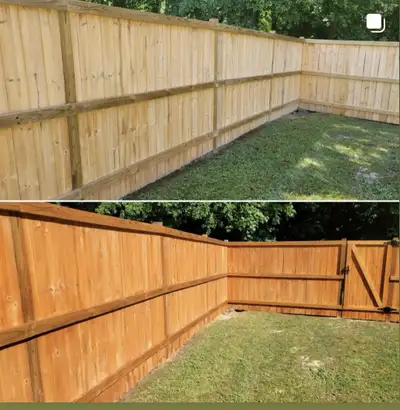 Fence deck patio STAIN&PAINTING , View more