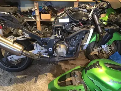 Very fast bike , for parts or rebuild . Ownership in hand