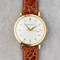 1955 IWC Cal.89 Hand Wind 18K Solid Gold