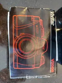 Vivitar 2000 Camera, Flash, Case, and Takumar Bayonet Lens